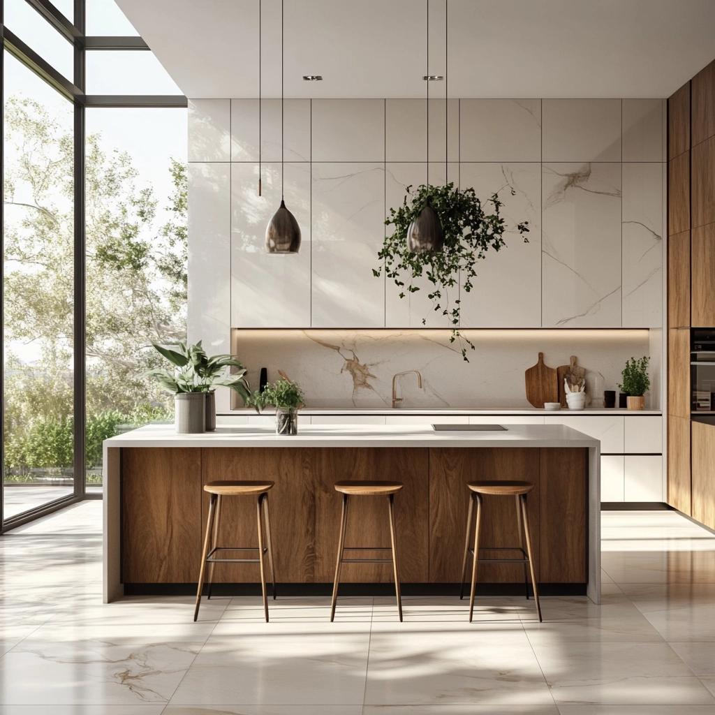 Porcelanato Calacata: The Elegance of Marble-Look Tiles 6 Portobello Archtrends: Tendências e Referências em Arquitetura e Design