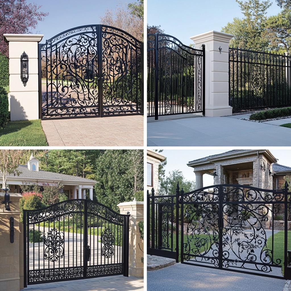 Iron Gates: 50 Incredible Ideas Ranging from Modern to Classic 8 Portão de ferro: 50 ideias incríveis que vão do moderno ao clássico
