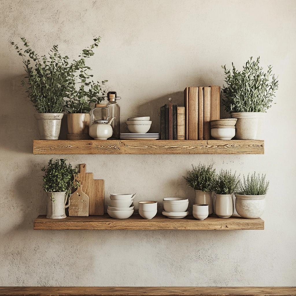 Conheça 40 Ideias de Prateleiro Rústica para Decorar Seu Lar