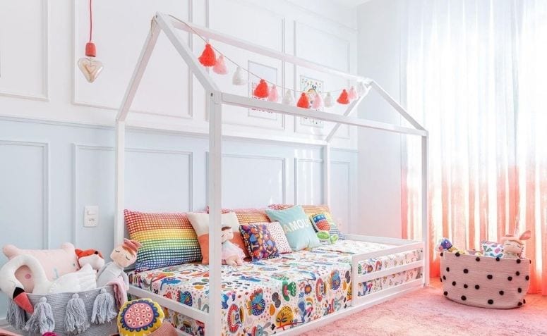 Capa do artigo sobre decoração de quarto infantil feminino