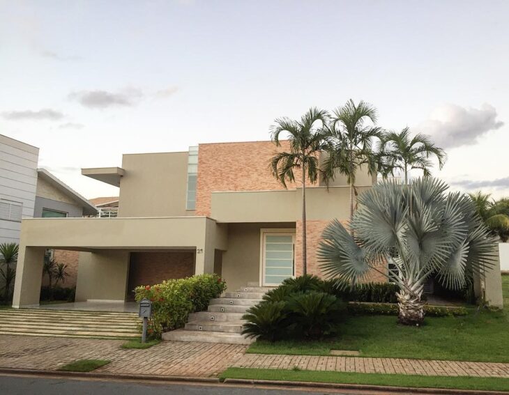 60 Stunning Ideas for Exterior Wall Coverings for Your Home 3 Foto de revestimento de parede externa 1 - 1
