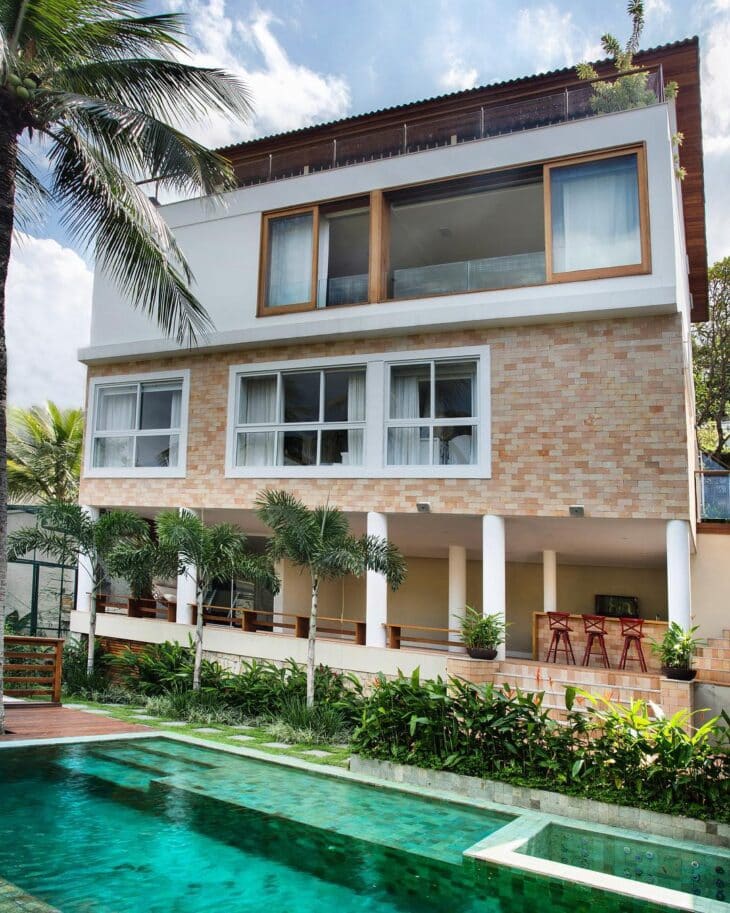 60 Stunning Ideas for Exterior Wall Coverings for Your Home 7 Foto de revestimento de parede externa 3 - 3