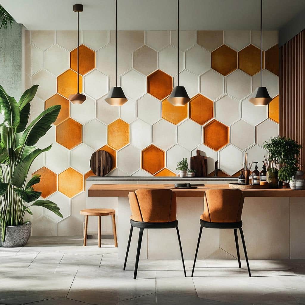 Revestimento Hexagonal: 40 Ideias para Apostar nessa Tendência Geométrica