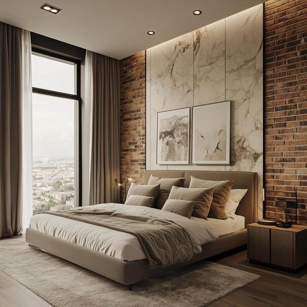 Wall Covering for Bedrooms: Tips to Revamp Your Space 1 Revestimento para parede de quarto: Dicas para uma decoração moderna