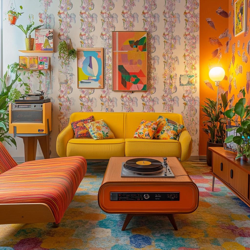 Salas retrô: 70 projetos cheios de estilo que homenageiam o passado