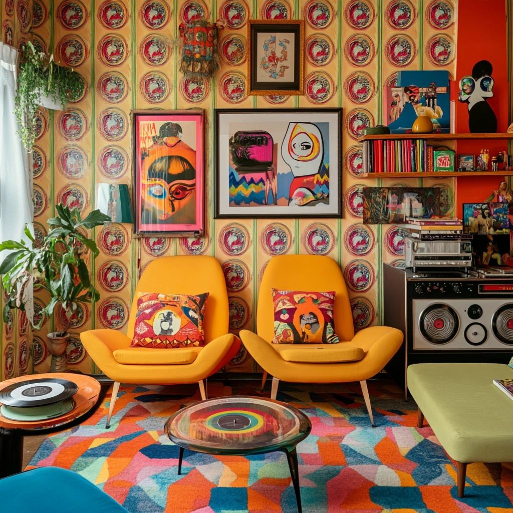 Salas retrô: 70 projetos cheios de estilo que homenageiam o passado
