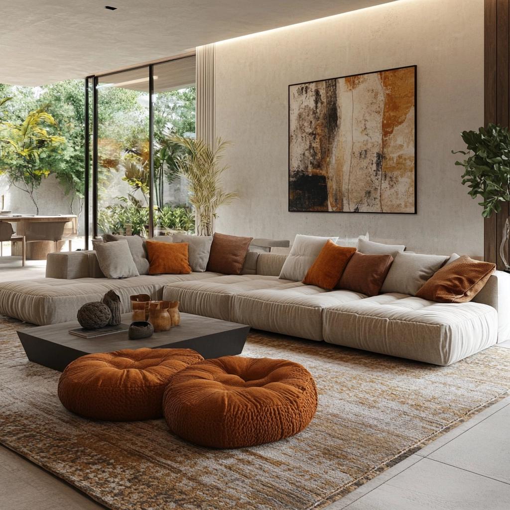 30 Projetos com Sofá-Ilha para uma Decoração Integrada