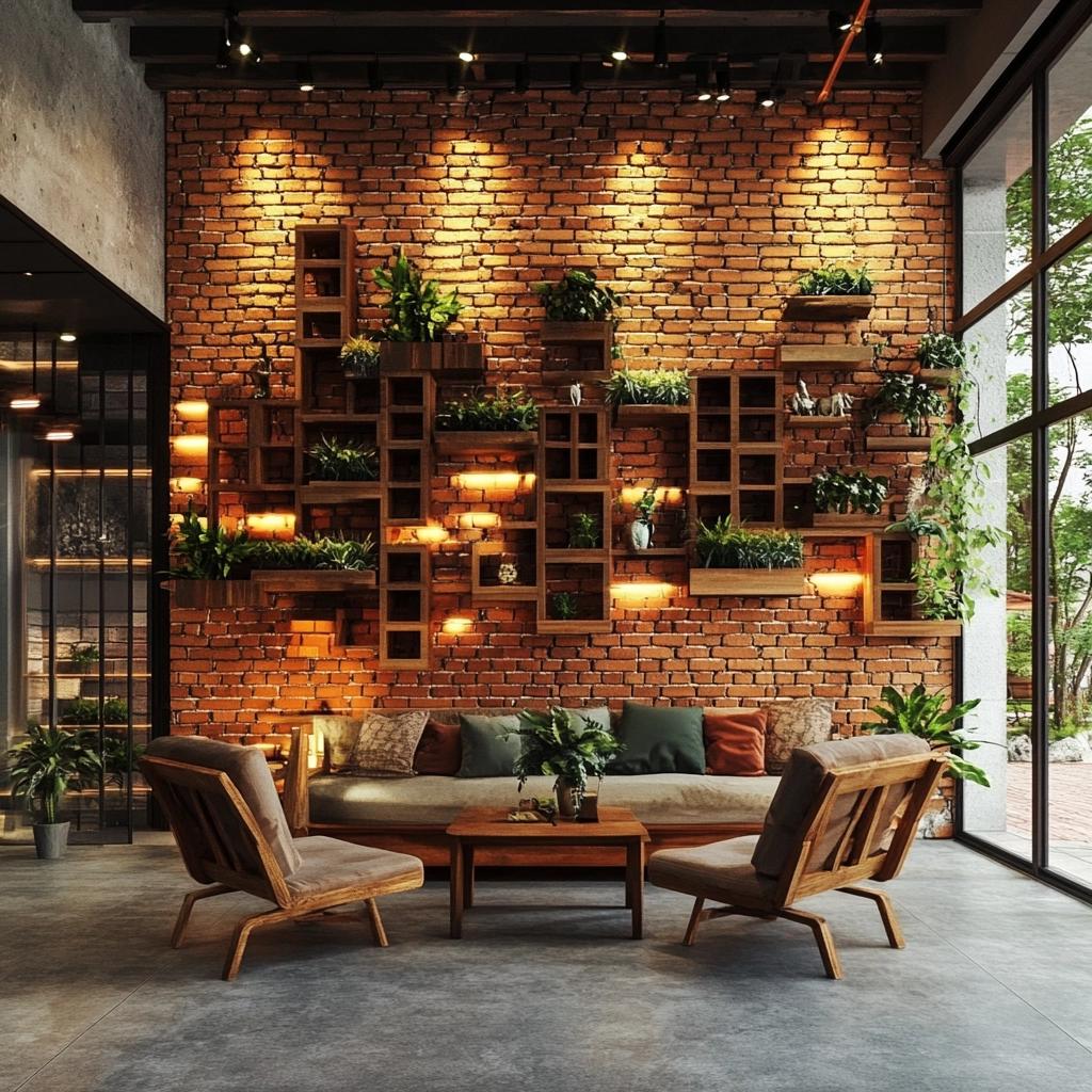 Exploring the Charm of Brick Decoration: A Modern Take on Classic Clay Bricks 1 Tijolinhos na Decoração: Uma Releitura dos Clássicos Tijolos de Barro