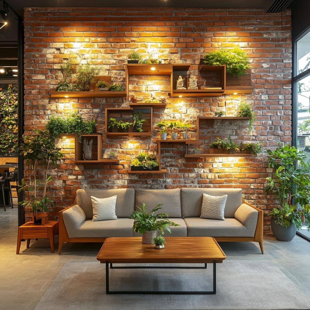 Exploring the Charm of Brick Decoration: A Modern Take on Classic Clay Bricks 4 Tijolinhos na Decoração: Uma Releitura dos Clássicos Tijolos de Barro
