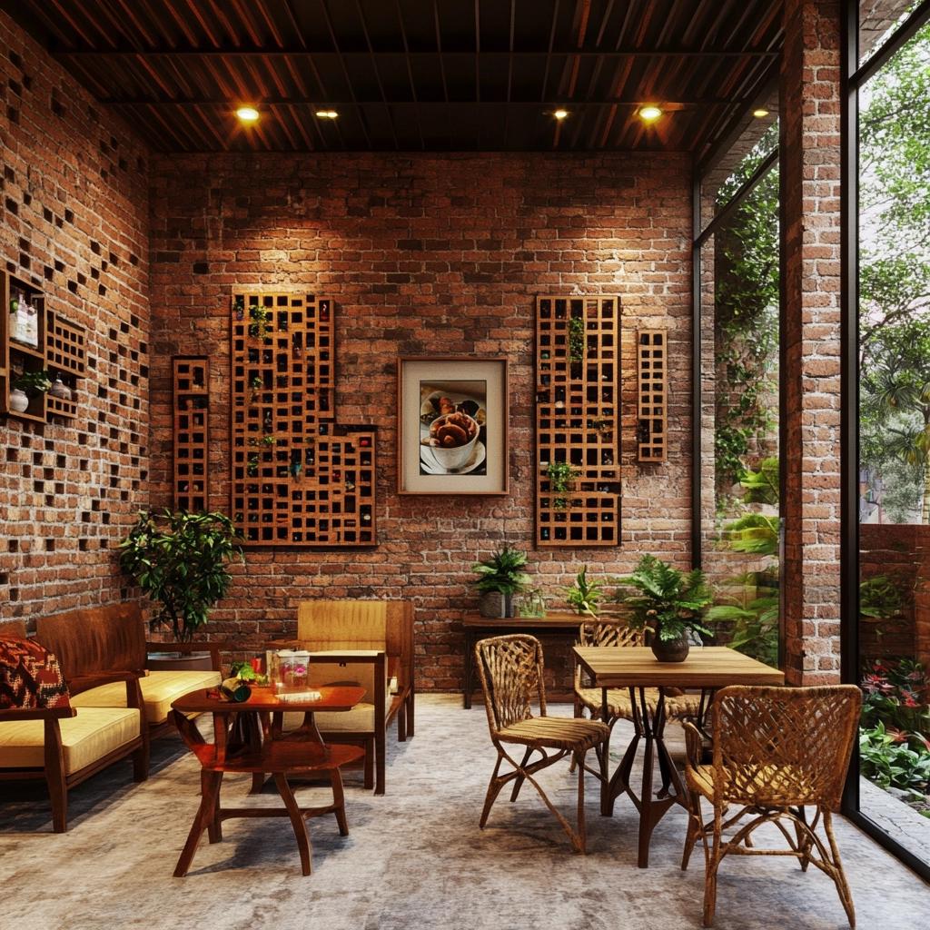 Exploring the Charm of Brick Decoration: A Modern Take on Classic Clay Bricks 6 Tijolinhos na Decoração: Uma Releitura dos Clássicos Tijolos de Barro