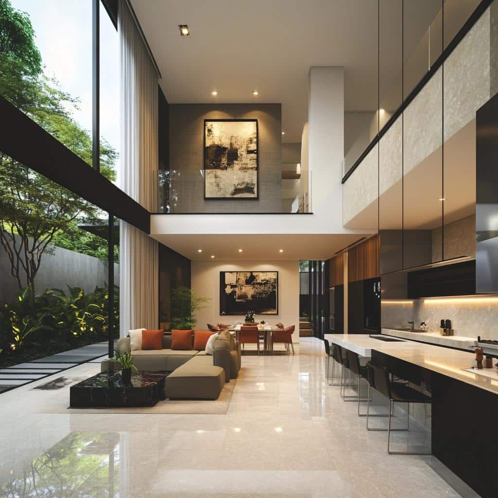 Concrete Effect Porcelain Tile: Add an Urban Touch to Your Decor 1 Porcelanato cimento queimado: Dê um toque urbano à decoração