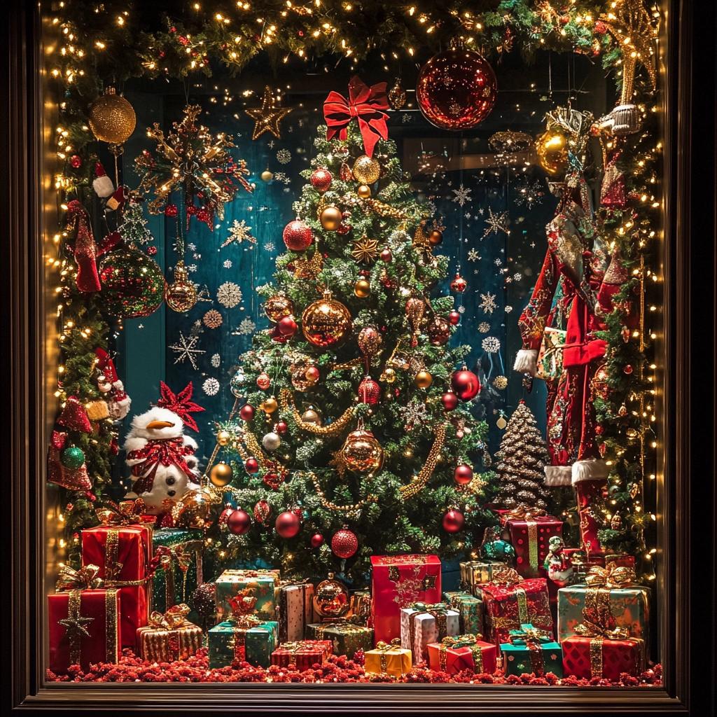 9 Dicas Para Montar uma Vitrine de Natal Encantadora