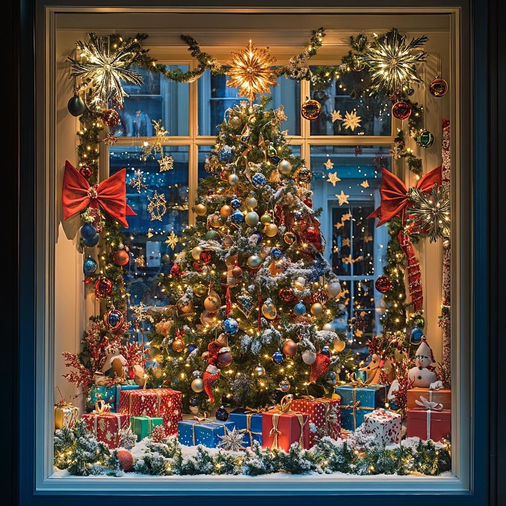 9 Dicas Para Montar uma Vitrine de Natal Encantadora