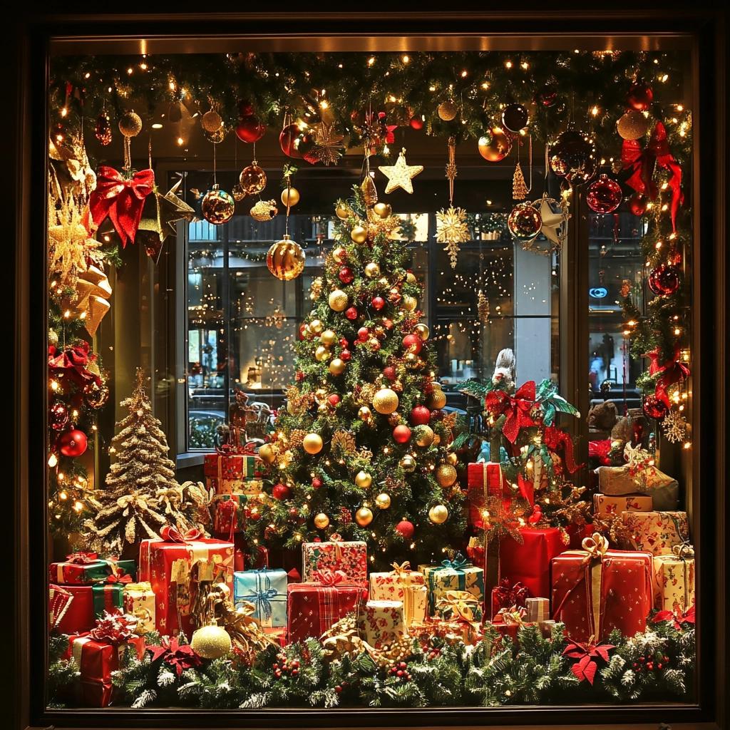 9 Dicas Para Montar uma Vitrine de Natal Encantadora
