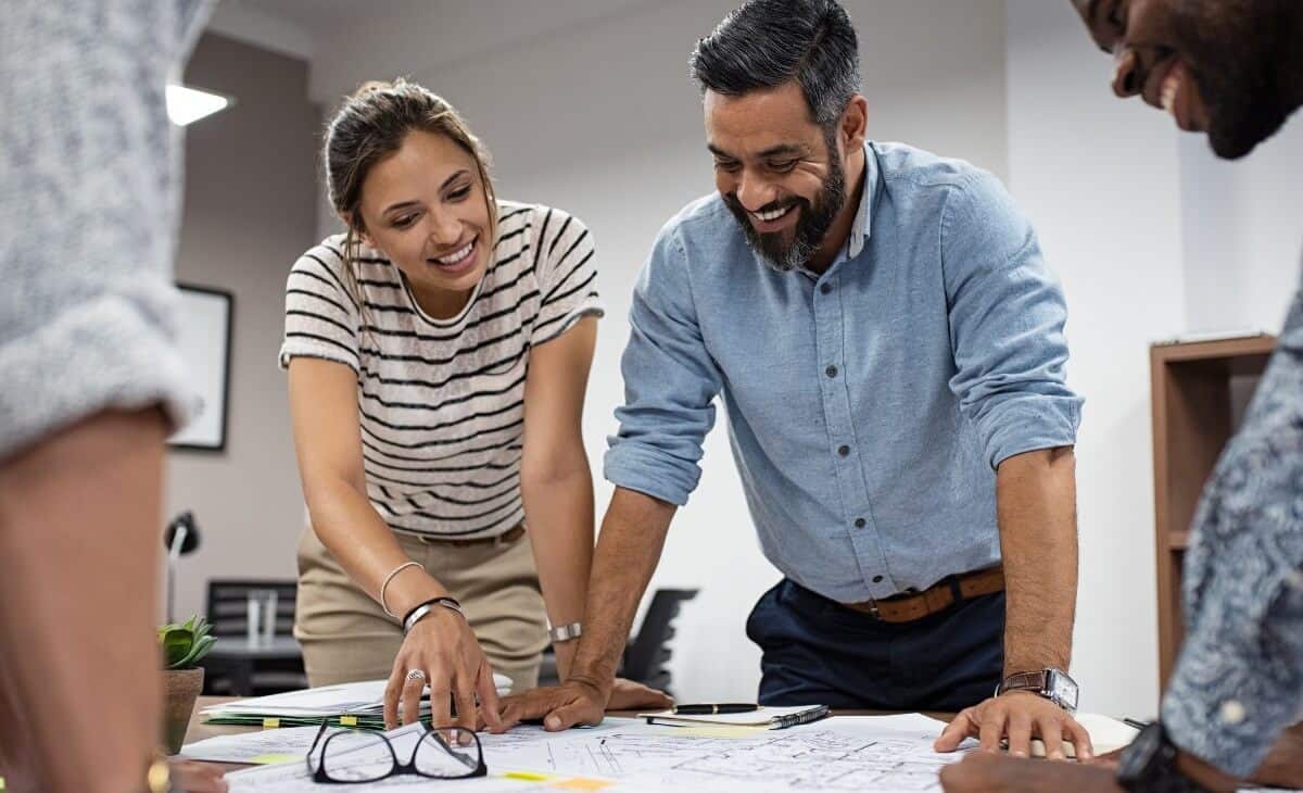 Imagem abordando o tema de empreendedorismo na arquitetura.