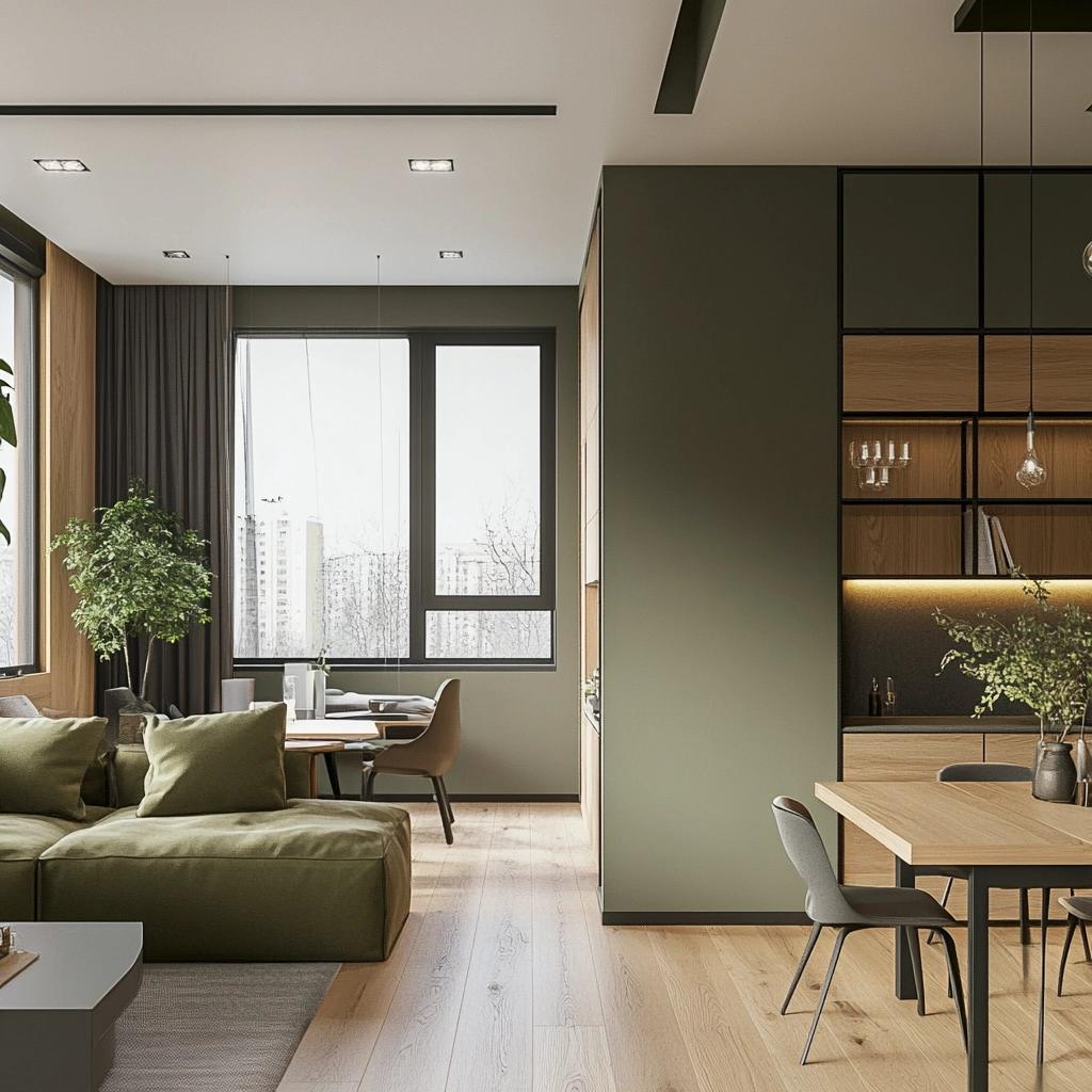 Transforme seu apartamento pequeno: 42m² com painéis que ampliam espaços