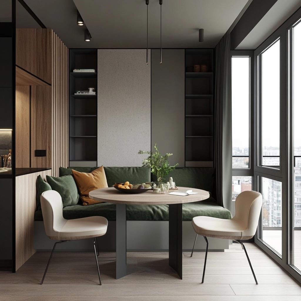 Transforme seu apartamento pequeno: 42m² com painéis que ampliam espaços