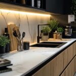 Bancada de Cozinha: DOMATECA usa Porcelanato para a Melhor Solução Personalizada