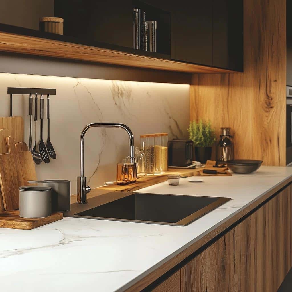 Bancada de Cozinha: DOMATECA usa Porcelanato para a Melhor Solução Personalizada