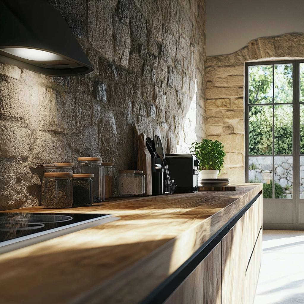 Wooden Countertops: Functionality and Style for Any Space 8 Bancadas de Madeira: Funcionalidade e Estilo para seu Ambiente