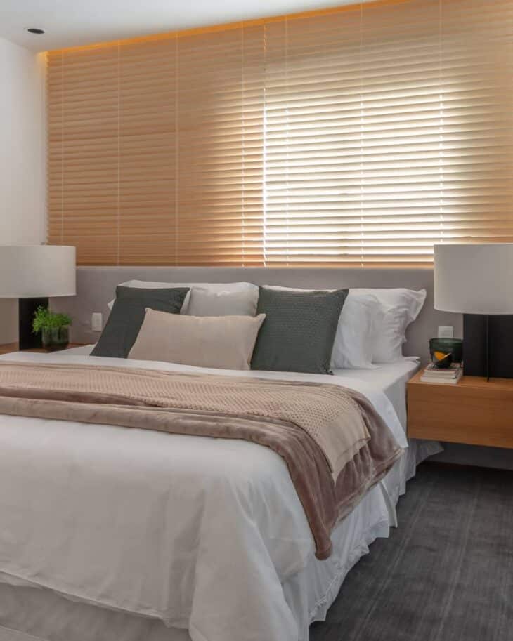 Assim como uma decoração com cores suaves.