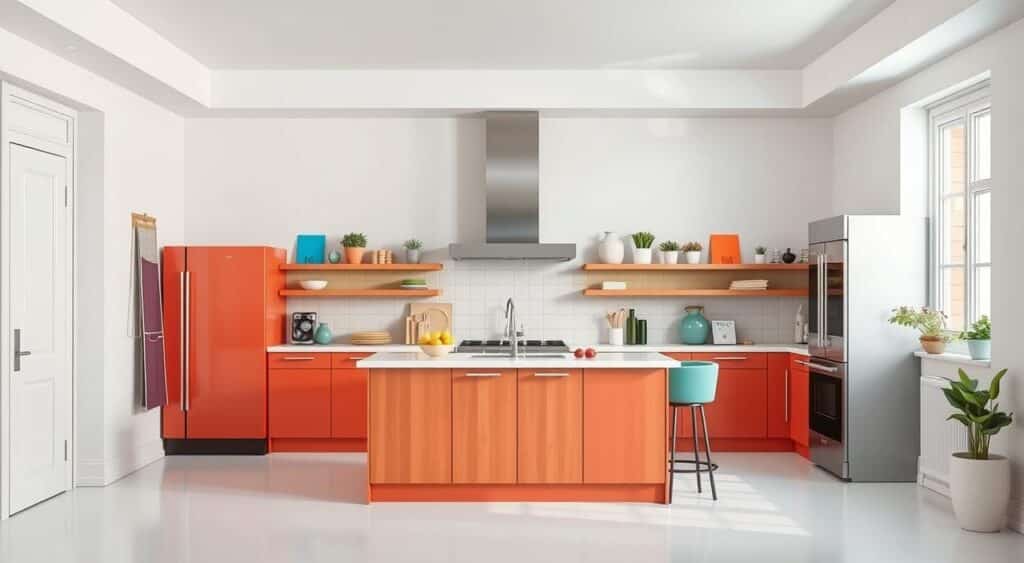 Ideias de Cor para Cozinha: Como Combinar Revestimentos e Móveis.