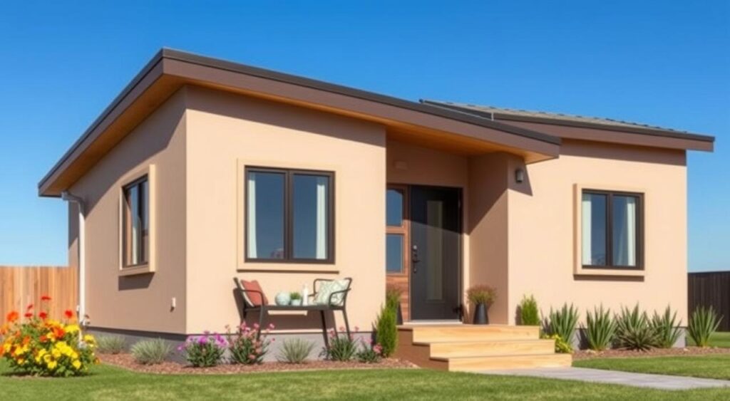 fachadas de casas pequenas