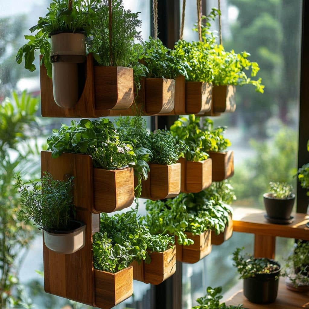 Horta suspensa: 35 ideias para cultivar alimentos orgânicos em casa