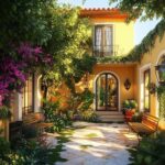 Ideias de Entrada de Casas com Jardim Simples