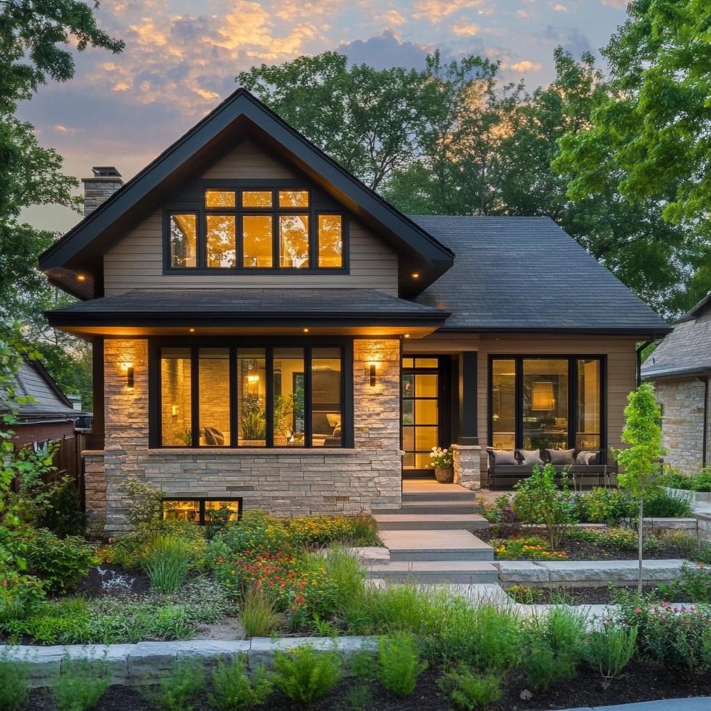 Inspirações para Fachadas de Casas Simples e Pequenas