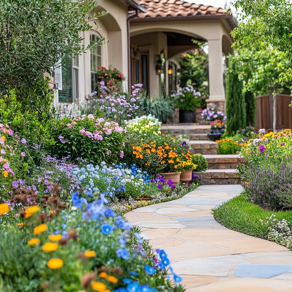 Inspire-se: Jardins Simples para a Frente da Sua Casa