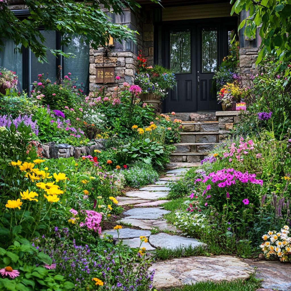 Inspire-se: Jardins Simples para a Frente da Sua Casa