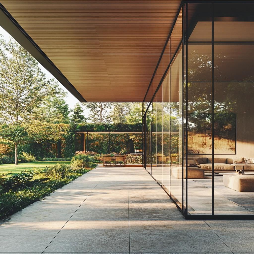 PAREDE DE VIDRO DEIXA A ARQUITETURA MODERNA E COM VISUAL DE TIRAR O FÔLEGO