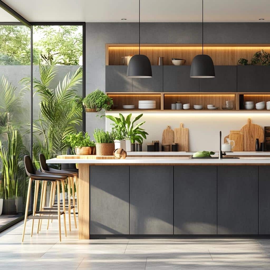 IS IT WORTH USING VINYL FLOORING IN THE KITCHEN? WHAT NO ONE TELLS YOU ABOUT THIS MATERIAL 1 Piso Vinílico na Cozinha: Descubra se Vale a Pena