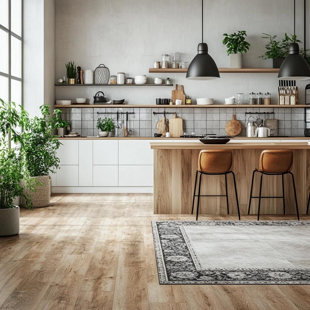 IS IT WORTH USING VINYL FLOORING IN THE KITCHEN? WHAT NO ONE TELLS YOU ABOUT THIS MATERIAL 8 Piso Vinílico na Cozinha: Descubra se Vale a Pena