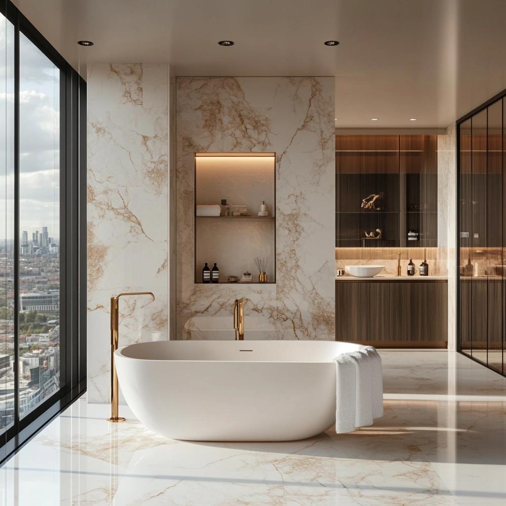 Porcelanato Carrara: A beleza do mármore com as vantagens do revestimento