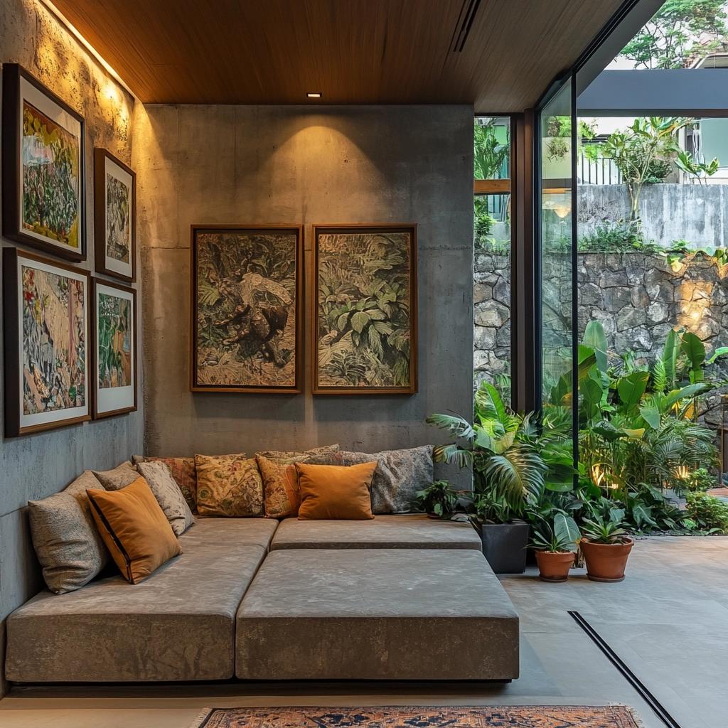 Sofás de Alvenaria: Ideias Versáteis para Decorar sua Casa
