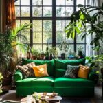 Sofá Verde: 35 Ideias para Decorar Sua Sala