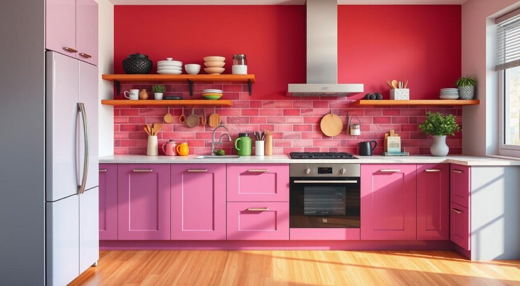 Ideias de Cor para Cozinha: Como Combinar Revestimentos e Móveis.