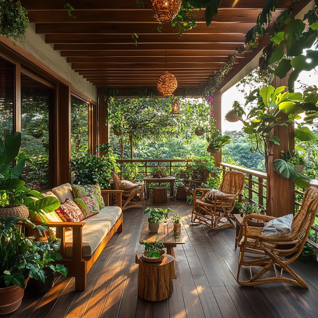 70 Inspirações de Varanda de Madeira para Aplicar em Sua Casa