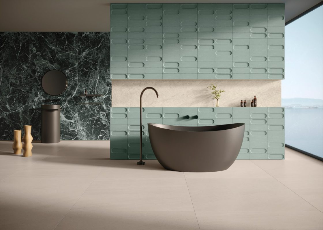 Textured Wall Coverings: Decoration to See and Feel 5 Cerâmica com diferentes texturas que adicionam um efeito estético agradável.
