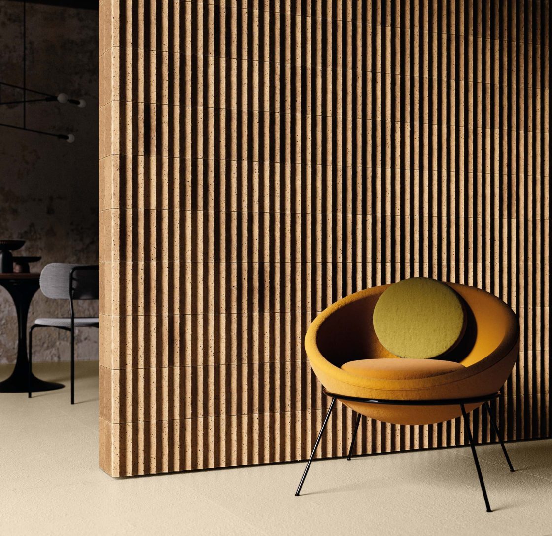 Textured Wall Coverings: Decoration to See and Feel 2 Revestimento que promove uma sensação de bem-estar, desenvolvido a partir de conchas de sururu.