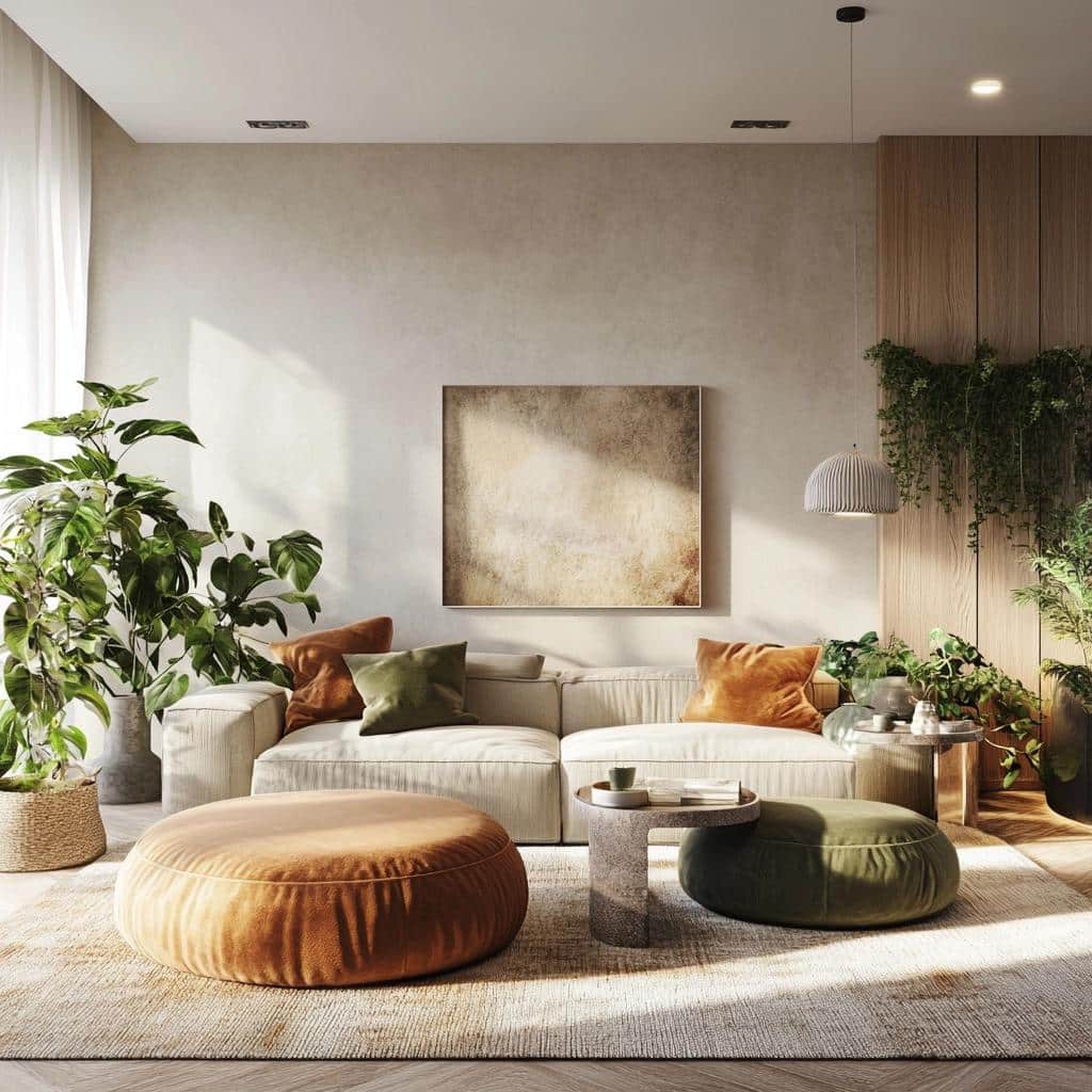 ELEGANT LIVING ROOM DECOR: A PRACTICAL GUIDE WITH PHOTOS AND TRENDS FOR 2025 6 Decoração de Sala Elegante: Guia Prático com Tendências para 2025
