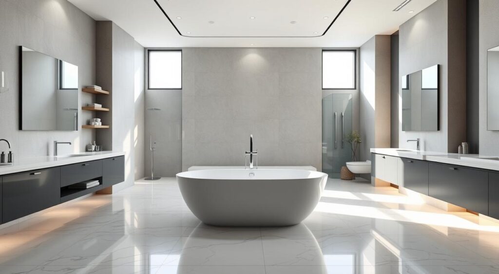 LUXURY BATHROOM: HOW TO HAVE YOURS WITHOUT SPENDING A LOT? 10 Banheiro moderno.
