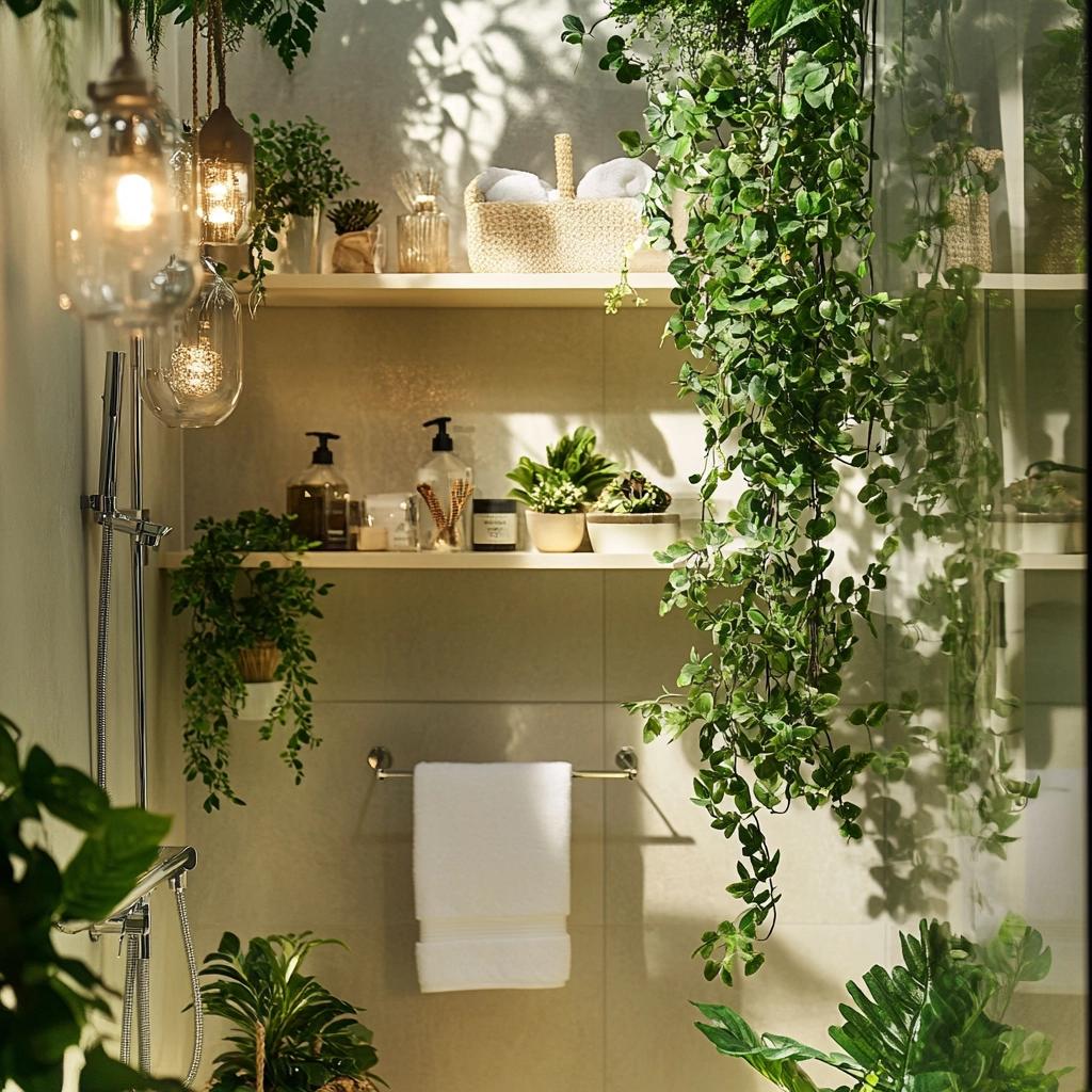 Transform Your Bathroom with Artificial Plants: Essential Tips for Amazing Decor! 1 Decoração de Banheiro com Plantas Artificiais: Dicas e Estilos