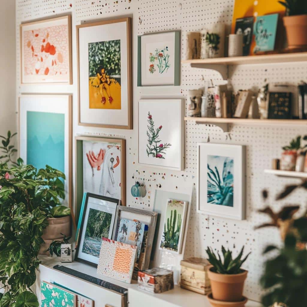 How to Hang Frames Without Drilling Holes in the Wall 6 Descubra 11 maneiras criativas de instalar quadros sem furar a parede!