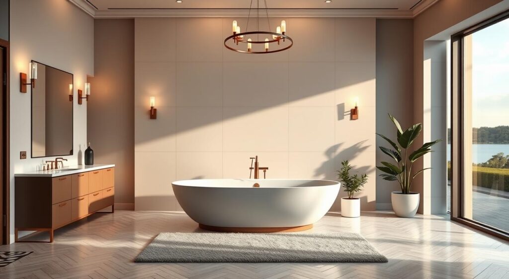 LUXURY BATHROOM: HOW TO HAVE YOURS WITHOUT SPENDING A LOT? 7 Decoração de banheiro sofisticada.