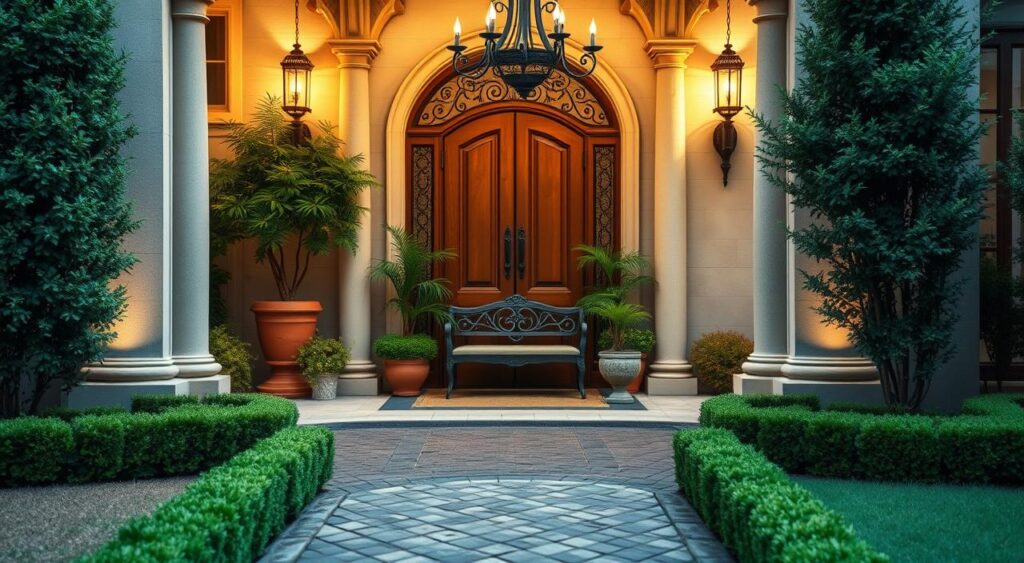 Landscaping for the Front of Your House: 10 Inspirations to Enhance Your Property 2 Decoração de entrada: criando uma boa impressão