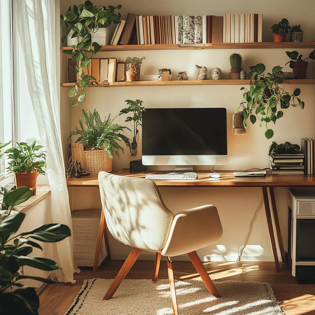 6 Ideias Práticas e Económicas para Decorar seu Home Office