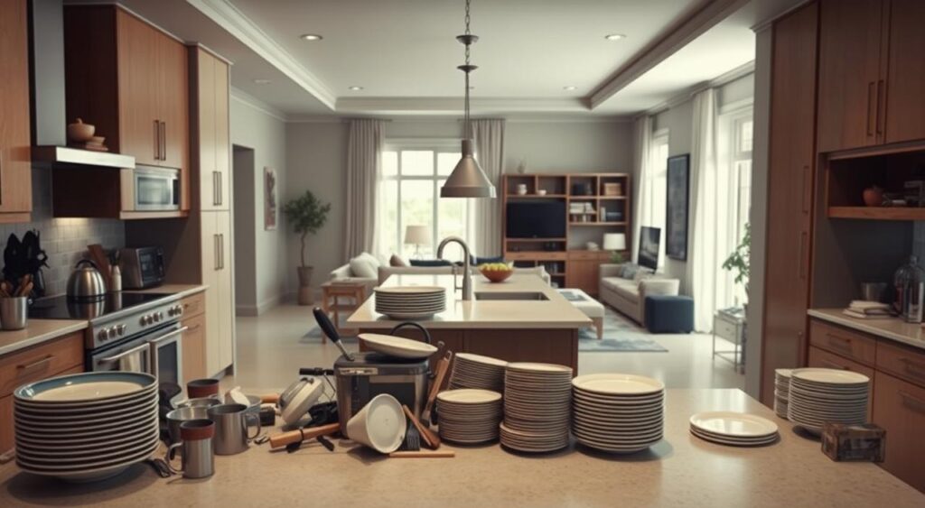 Transform Your Space: Designer Secrets for Amazing American Kitchens and Living Rooms 7 Desvantagens da cozinha americana integrada.